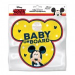 Sticker "Bebe la bord", model Mickey Mouse - Disney